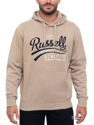 μπλούζα μακρυμάνικη russell athletic park pull over hoody a3021-2-050 ανδρικό