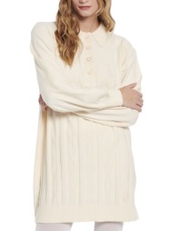 φόρεμα funky buddha πλεκτό fbl008-107-13-sugar γυναικείο