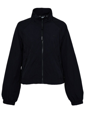 μπουφάν dkny crop με φερμουάρ στις τσέπες dp4j9384-blk σε προσφορά