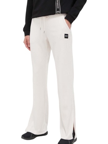 παντελόνι υφασμάτινο dkny velour με άνοιγμα στο πλάι σε προσφορά