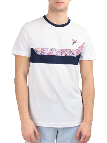 μπλούζα κοντομάνικη fila luca aom239101e-001 ανδρικό σε προσφορά