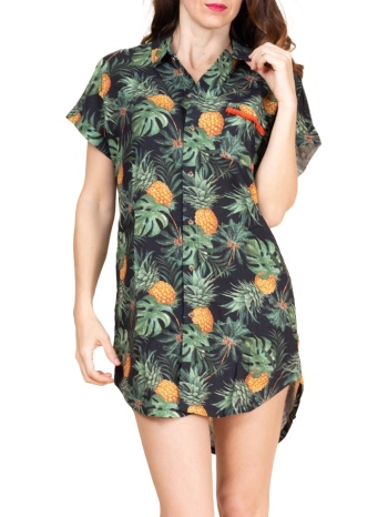 πουκάμισο κοντομάνικο banana moon waila greenery waila σε προσφορά