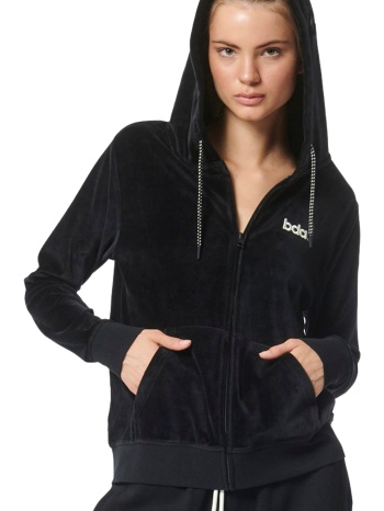 ζακέτα body action velour hoodie 071319-01 γυναικείο σε προσφορά