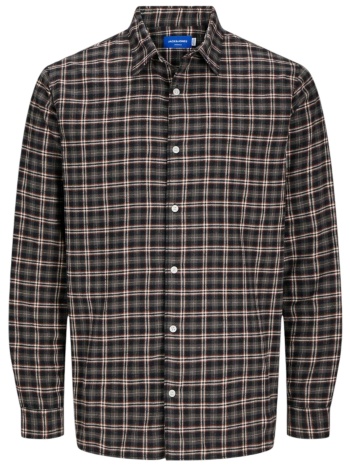 πουκάμισο μακρυμάνικο jack & jones jorjoshua flannel check σε προσφορά