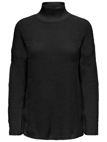 πουλόβερ only onlbella life high neck 15279777-black σε προσφορά