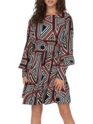 φόρεμα only onlmendes boatneck 15301433-black γυναικείο