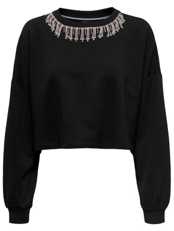 μπλούζα μακρυμάνικη only onlrhine bling o-neck σε προσφορά