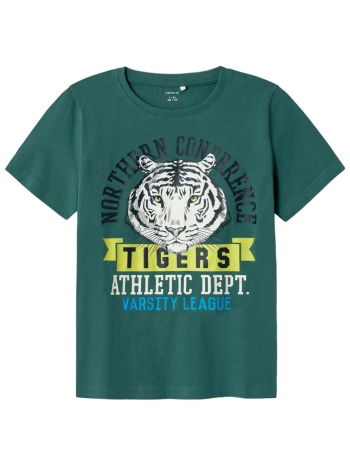 μπλούζα κοντομάνικη name it nkmberte 13226107-mallard green σε προσφορά