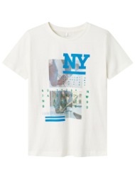 μπλούζα κοντομάνικη name it nkmherra 13226112-jet stream αγόρι