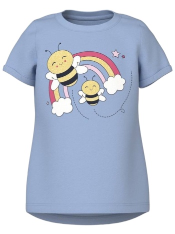 μπλούζα κοντομάνικη name it nmfvix 13228145-chambray σε προσφορά