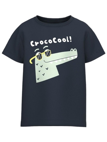 μπλούζα κοντομάνικη name it nmmvagno loose 13228225-dark σε προσφορά