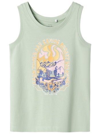 μπλούζα αμάνικη name it nkfveen 13230102-silt green- desert σε προσφορά