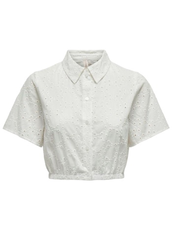 πουκάμισο κοντομάνικο only onlkala alicia short emb life σε προσφορά