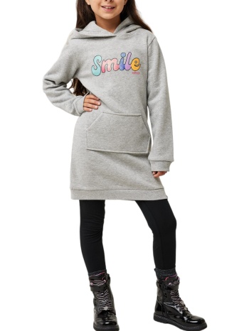 φόρεμα mexx hooded sweat zn0610026-01g-grey melee κορίτσι σε προσφορά