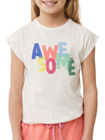 μπλούζα κοντομάνικη mexx awesome tu2108033g-off white σε προσφορά