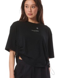 μπλούζα κοντομάνικη body action drawcords loose 051426-01 γυναικείο