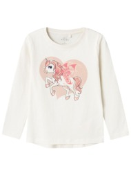 μπλούζα μακρυμάνικη name it nmfvix 13224958-jet stream - unicorn κορίτσι