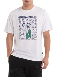 μπλούζα κοντομάνικη franklin & marshall graphic modern greeks jm3224.000.1012p01-011-off white ανδρι