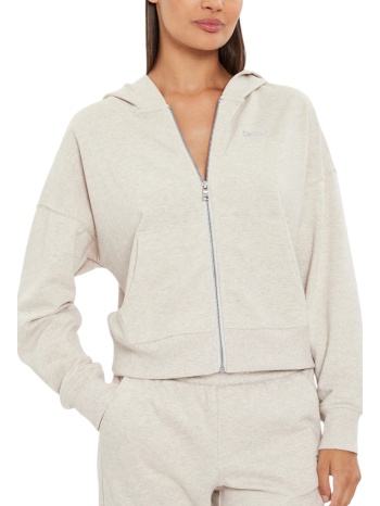 ζακέτα dkny με κουκούλα logo dp4j9517-9c6-cortdo htr σε προσφορά