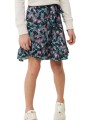 φούστα mexx floral printed wrap tu1711033g-salmon pink κορίτσι