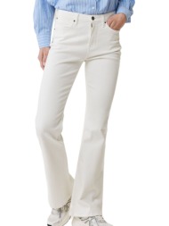 παντελόνι jean mexx evy high waist flared bm0505033-01w-off white γυναικείο