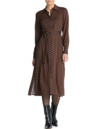 φόρεμα gant slim geometric 4503291-433 γυναικείο