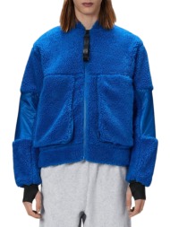 μπουφάν rains kofu fleece bomber jacket 18450-83-waves γυναικείο