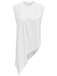 top only onljill life jrs 15321382-bright white γυναικείο
