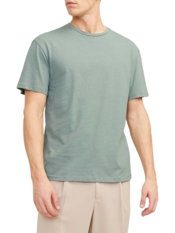 μπλούζα κοντομάνικη jack & jones jprcc soft linen blend σε προσφορά