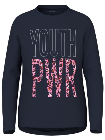 μπλούζα μακρυμάνικη name it nkfvix 13220263-dark sapphire σε προσφορά