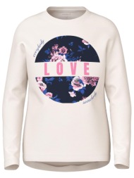 μπλούζα μακρυμάνικη name it nkfvix 13220263-jet stream κορίτσι