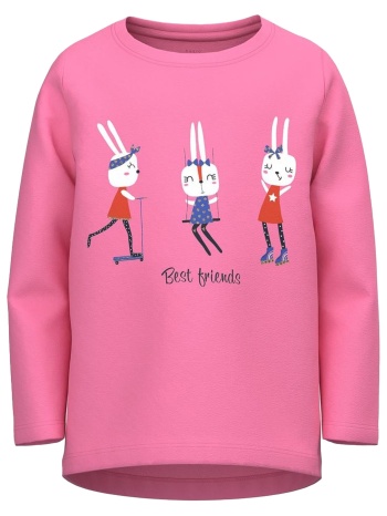 μπλούζα μακρυμάνικη name it vix 13220302-pink cosmos κορίτσι σε προσφορά