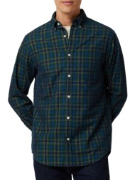 πουκάμισο μακρυμάνικο gant reg cord check 3230198-338 ανδρικό