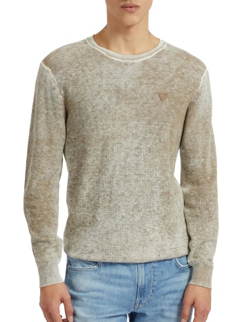 μπλούζα μακρυμάνικη guess yannick cn allover printed σε προσφορά