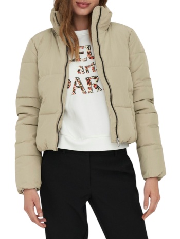 μπουφάν only onldolly short puffer 15205371-weathered teak σε προσφορά