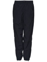 παντελόνι υφασμάτινο dkny τσέπες με φερμουάρ dp4p3289-blk γυναικείο