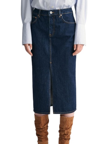 φούστα gant slim denim pencil 4400103-960 γυναικείο σε προσφορά