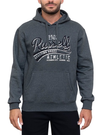 μπλούζα μακρυμάνικη russell athletic park pull over hoody σε προσφορά