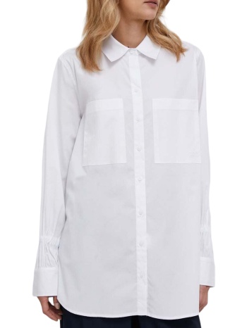 πουκάμισο μακρυμάνικο dkny poplin point collar oversized σε προσφορά