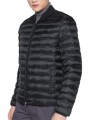 μπουφάν gant light padded bomber 7006300-005-black ανδρικό