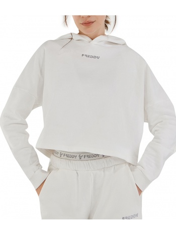 μπλούζα μακρυμάνικη freddy hoody flowerc024x-st1-w69x σε προσφορά