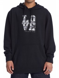 μπλούζα μακρυμάνικη dc blabac love kalis hoody adysf03087-kvj0