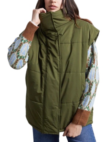 γιλέκο 24 colours puffer 90471-olive γυναικείο σε προσφορά