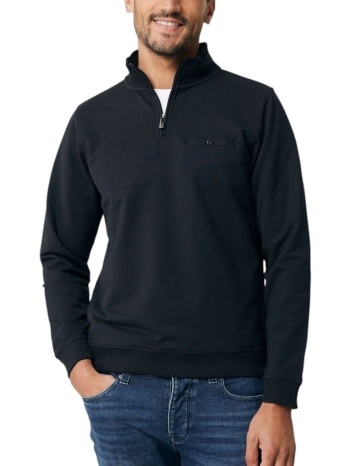 πουλόβερ mexx half zip with pocket tu1816036m-black ανδρικό σε προσφορά