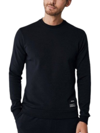 πουλόβερ mexx crew neck with rib detail tu1852036m-black σε προσφορά