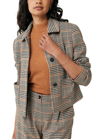 σακάκι mexx checked with pockets cf0721036w-camel γυναικείο σε προσφορά