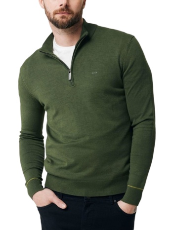 πουλόβερ mexx james half zip ao0903036m-warm green ανδρικό σε προσφορά