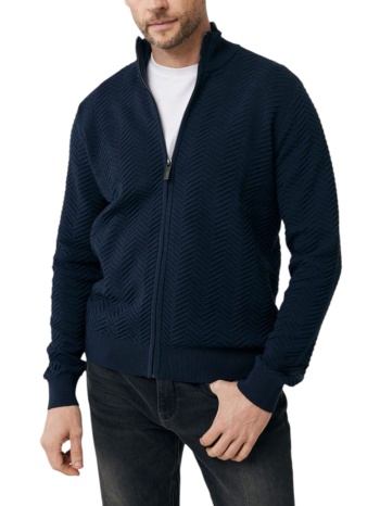 ζακέτα mexx structured knit ao0912036m-navy ανδρικό σε προσφορά