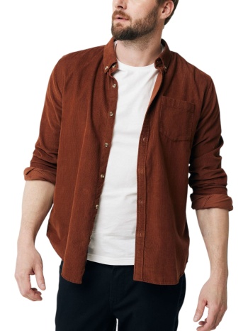 πουκάμισο μακρυμάνικο mexx baby rib ap1515036m-brown ανδρικό σε προσφορά