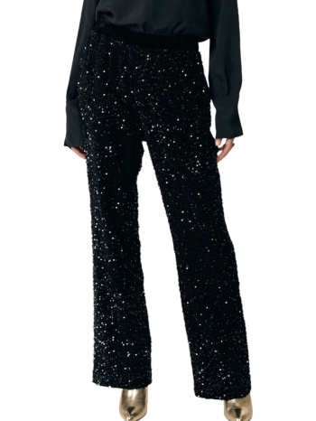 παντελόνι υφασμάτινο mexx straight leg sequins σε προσφορά
